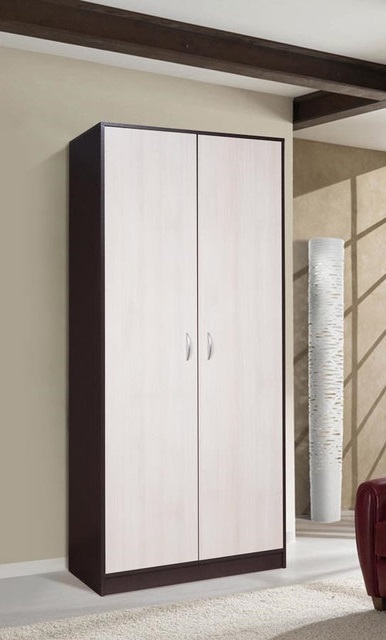 Шкаф для одежды  на две секции МЭДИСОН-1 (90 см)