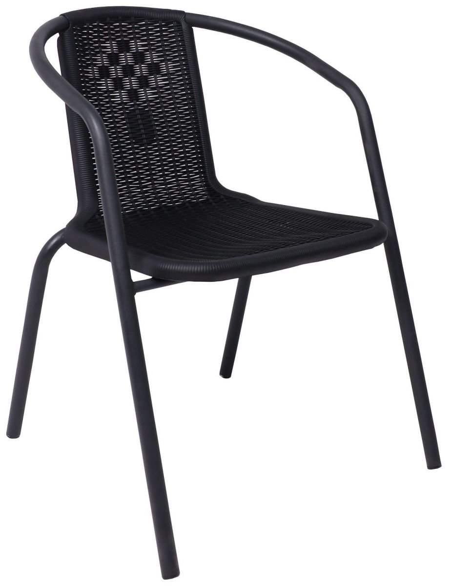 Кресло садовое VERONA, PP черный
