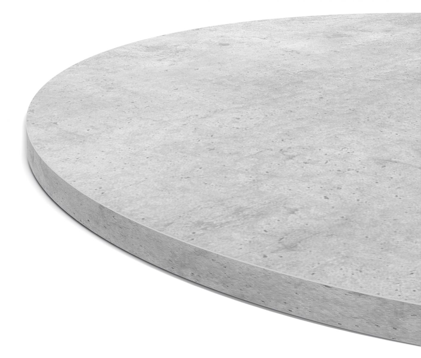 Стол обеденный Sheffilton SHT-TU10/90 ЛДСП бетон чикаго светло-серый/белый