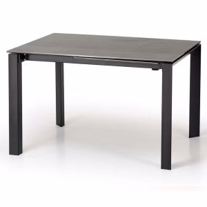 Стол обеденный HALMAR HORIZON серо-черный 120-180/85