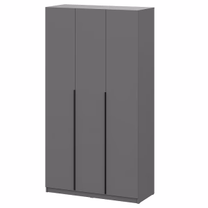 Шкаф NN Мебель ШК 5 (1200) Графит серый